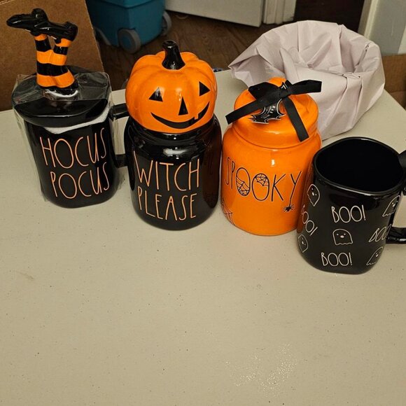 Rae Dunn Halloween set